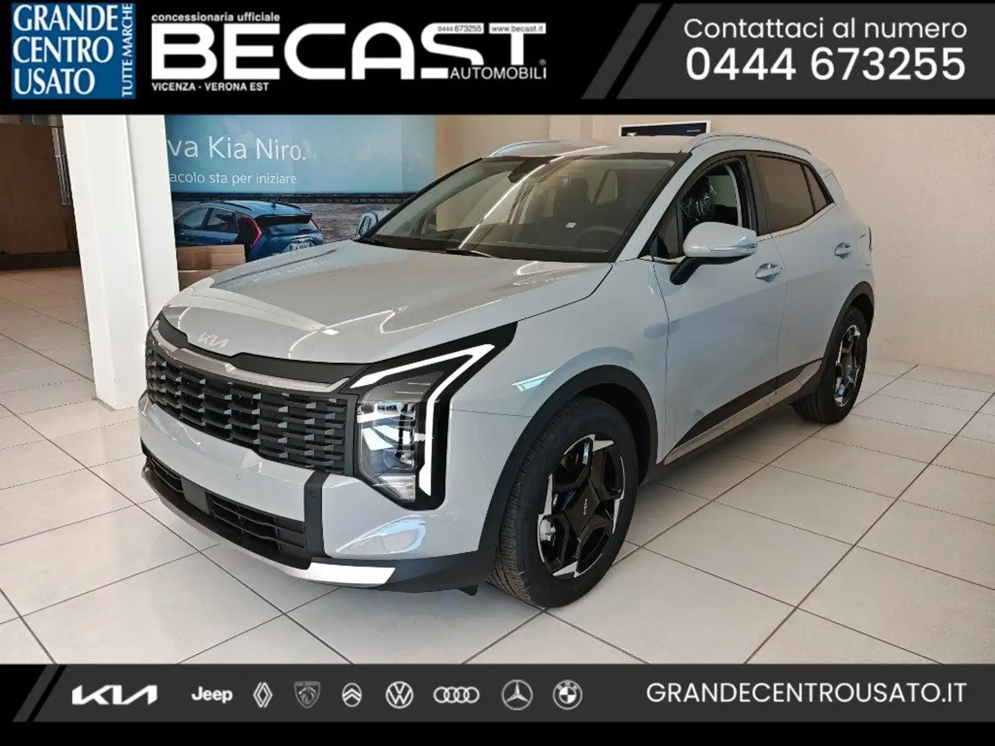 Kia Sportage 1.6 CRDi MHEV DCT Style PE - PRONTA CONSEGNA Grigio - 1
