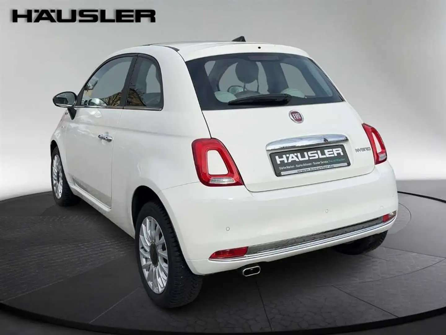 Fiat 500 DolceVita mit Glasdach*PDC*Klima Wit - 2