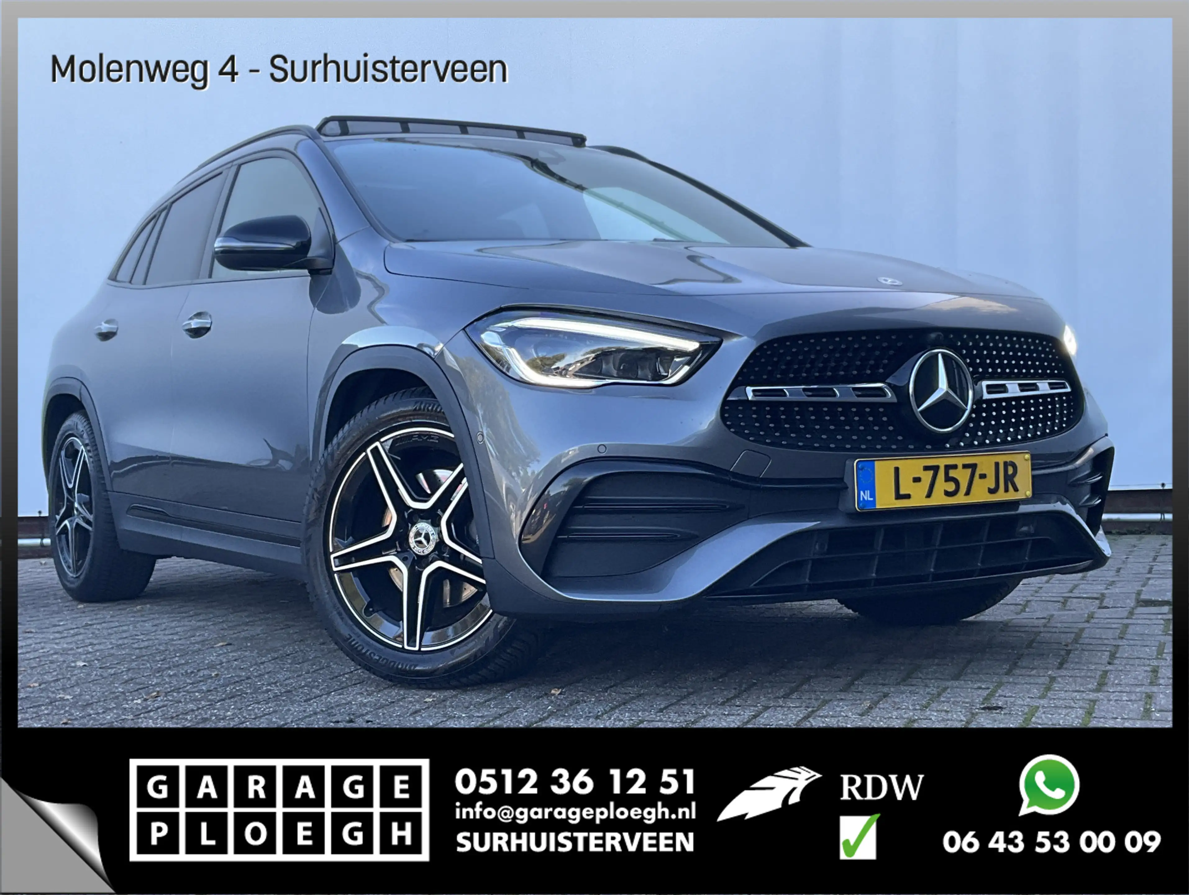 Mercedes-Benz GLA 180 Aut7 Solution AMG Pano.dak Stoel elctr+verw. Carpl