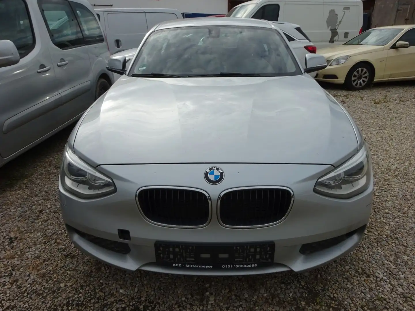 BMW 116 i Limo/2. Hand/Euro 5/Motorschaden Argent - 1