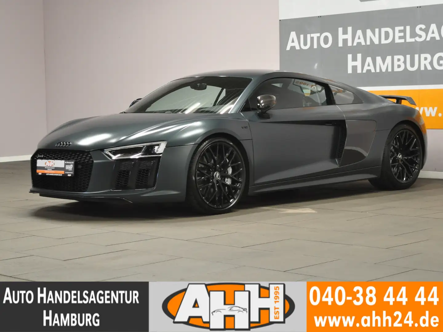 Audi R8 5.2 FSI V10 QUATTRO PLUS B&O|MAGNETIC|CARBON! Grün - 1