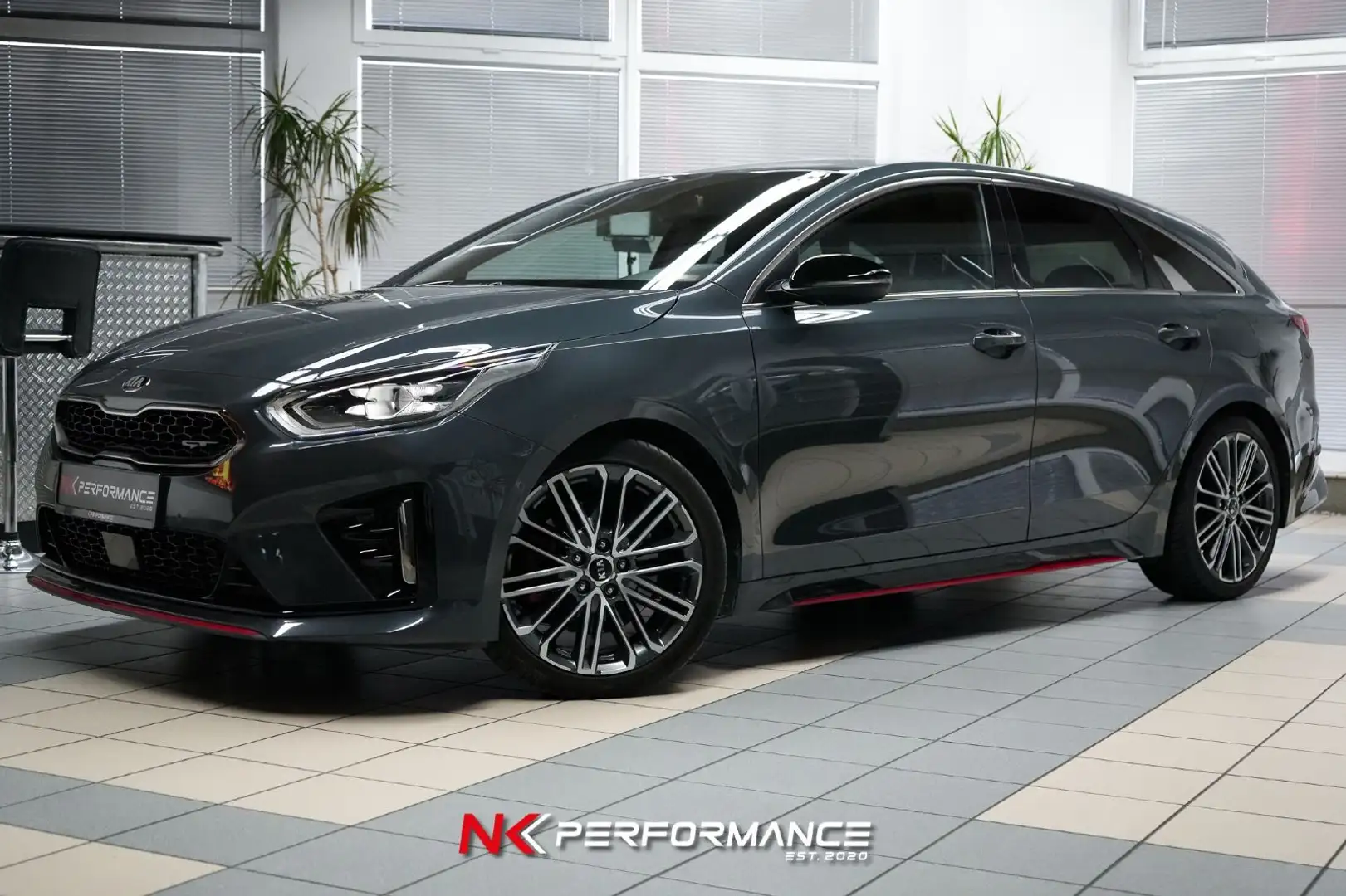 Kia ProCeed / pro_cee'd ProCeed GT / KAMERA / JBL / NAVI / LED / ACC Gris - 1