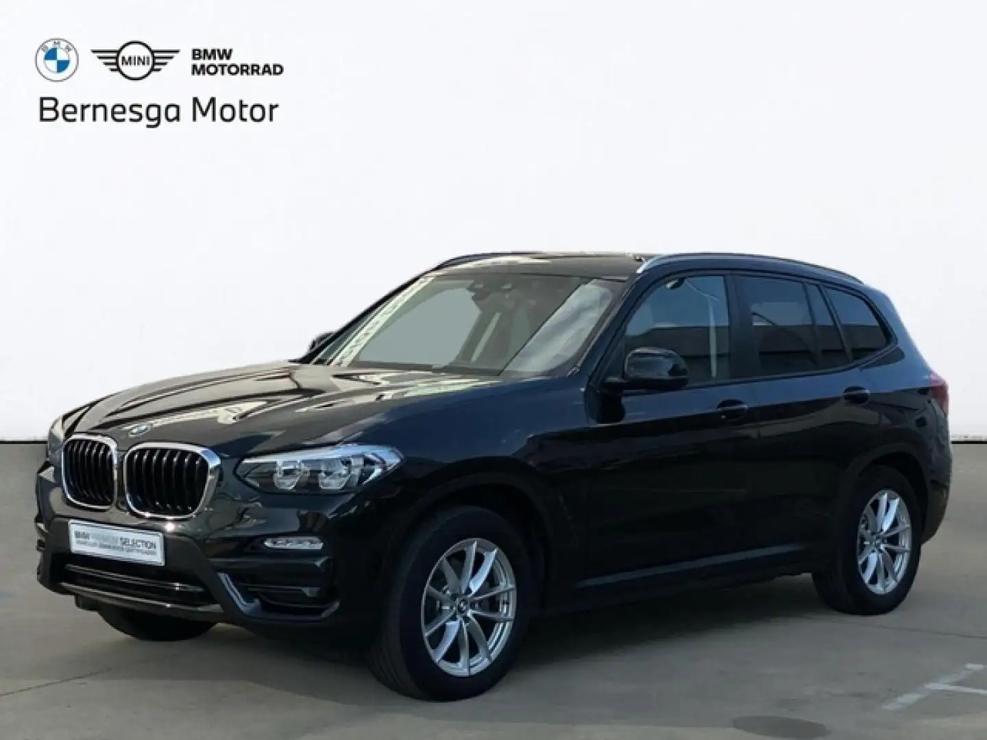 BMW X3 xDrive 20dA Zwart - 1