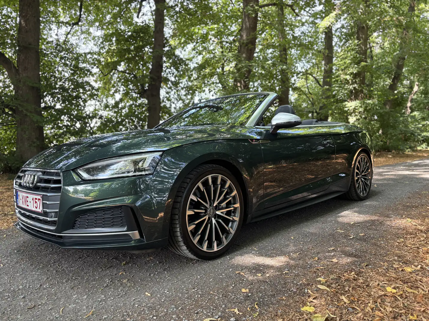Audi A5 Quattro cabrio 252 PK Groen - 1