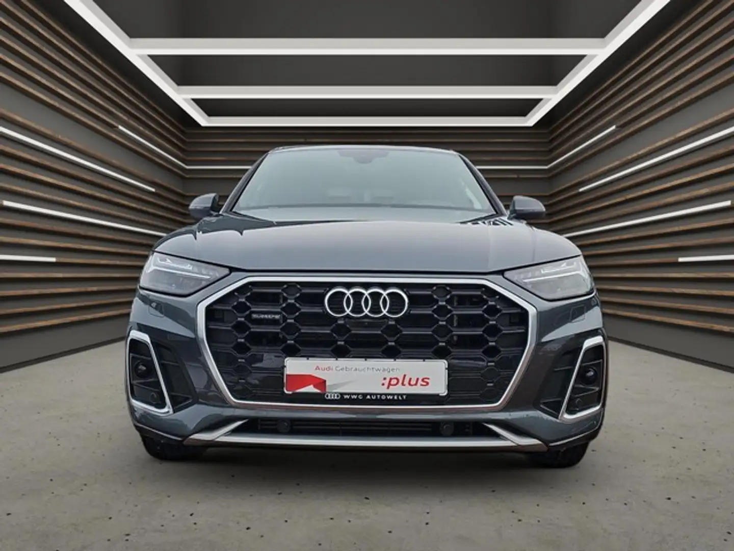 Audi Q5 50 TFSI e qu S line S tronic HUD Matrix Pano Gris - 2