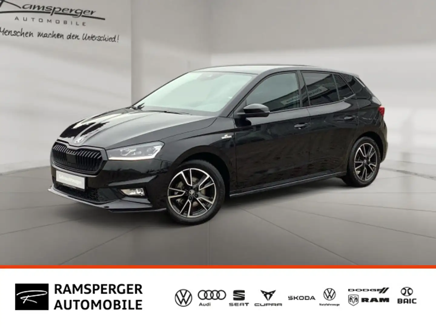 Skoda Fabia 1.0 TSI DSG Monte Carlo GRA LED APP Kamera Schwarz - 1