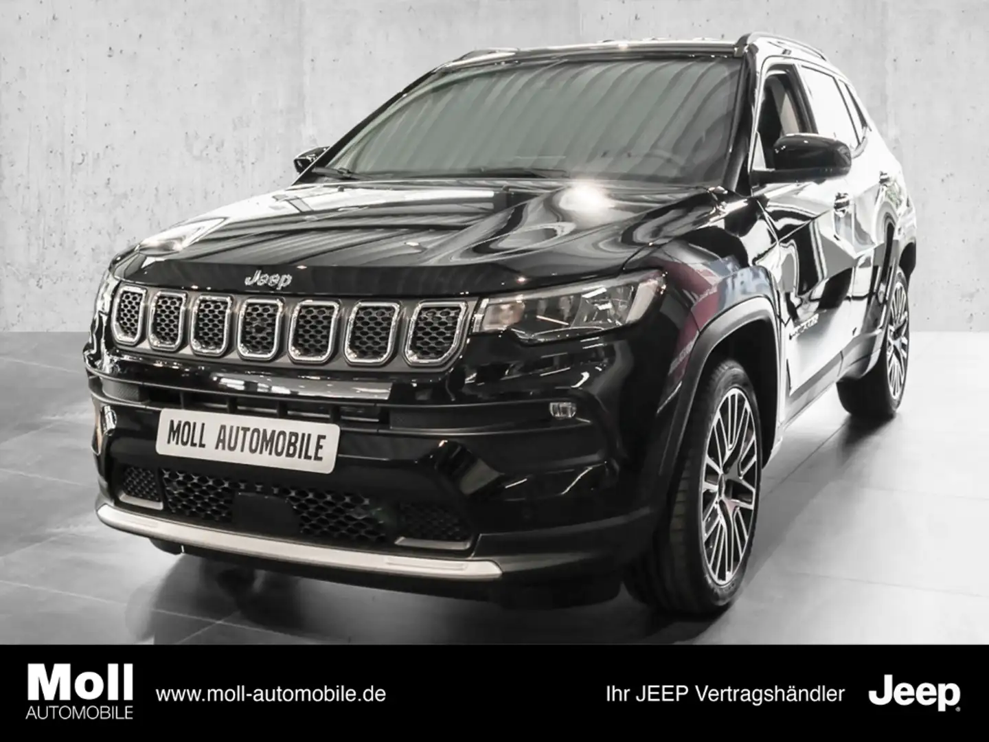 Jeep Compass E-HYBRID LIMITED Premium Park,Komfort,Technologie, Negro - 1