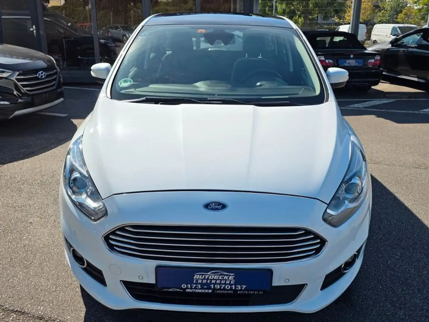 Ford S-Max S-MAX Titanium 1.Hand Blanc - 2