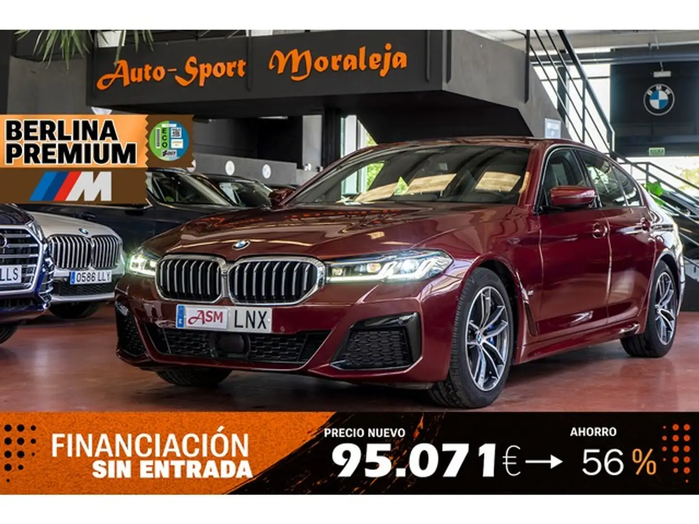 BMW 530 530iA Rojo - 1