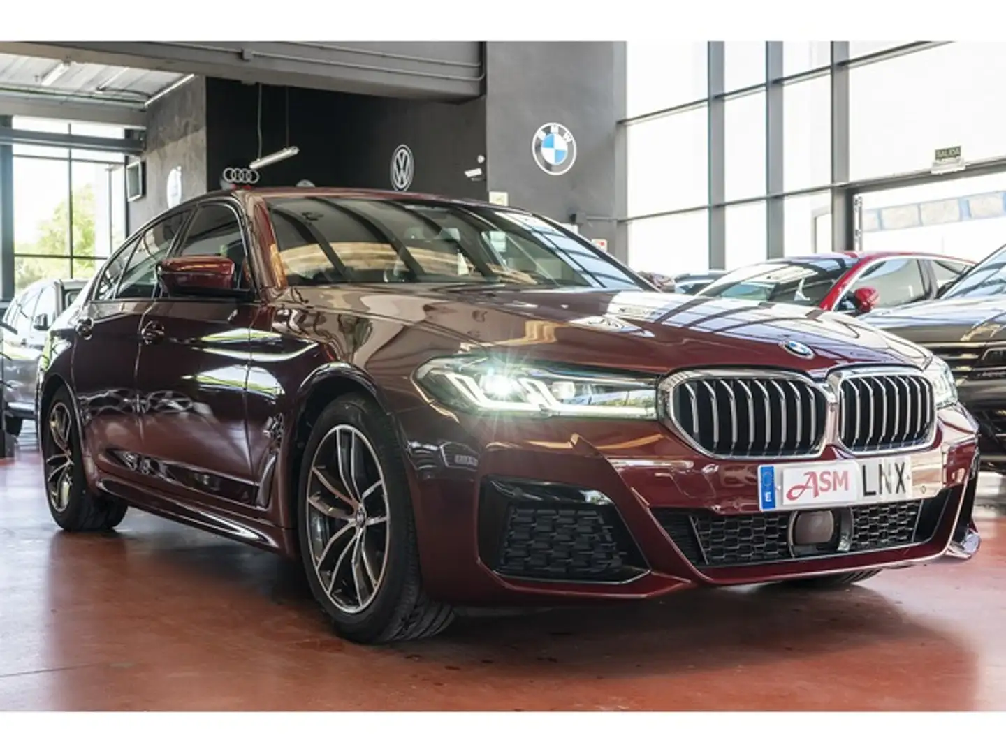 BMW 530 530iA Rojo - 2