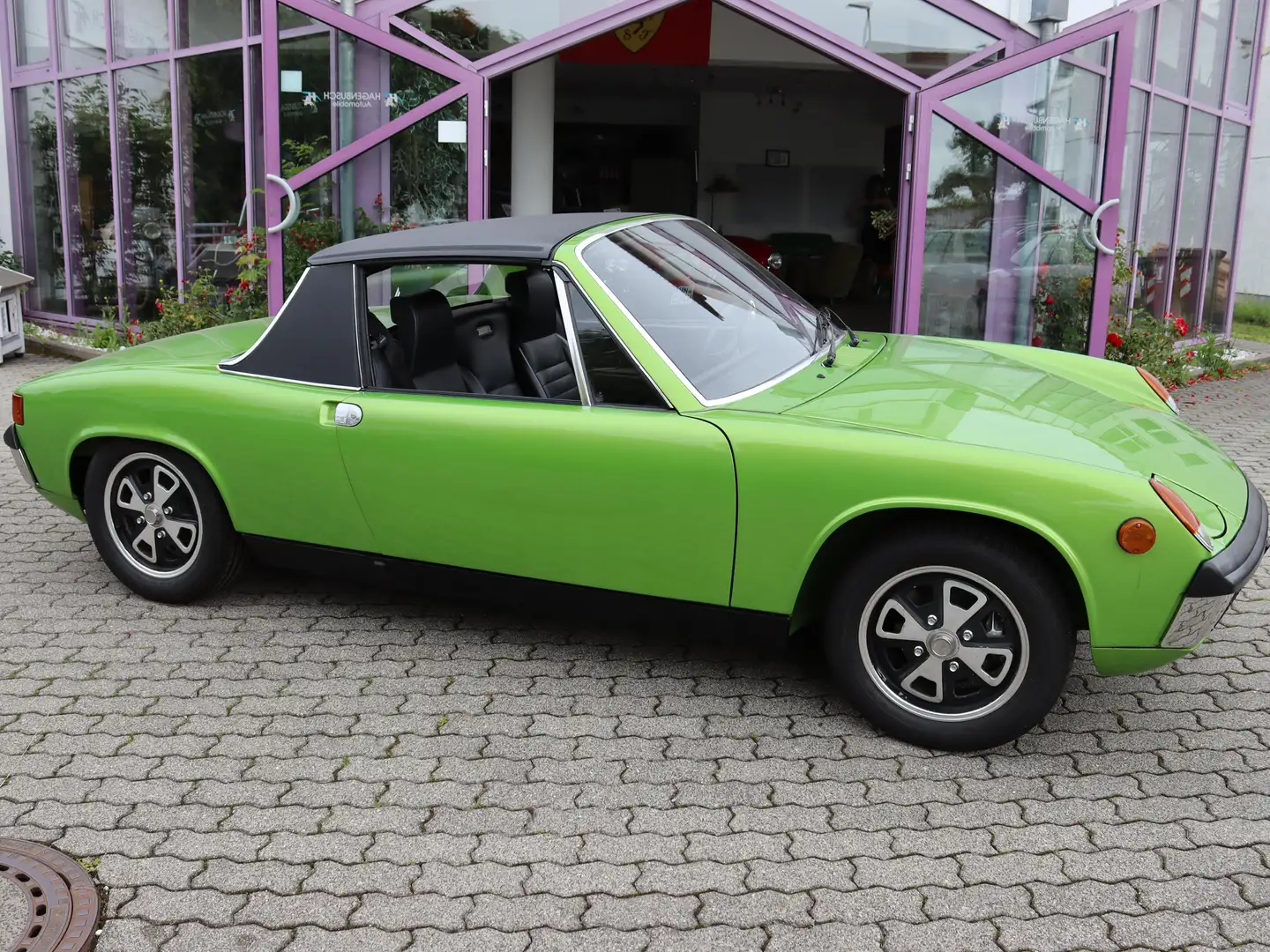 Porsche 914 Targa Oldtimer Grün - 1