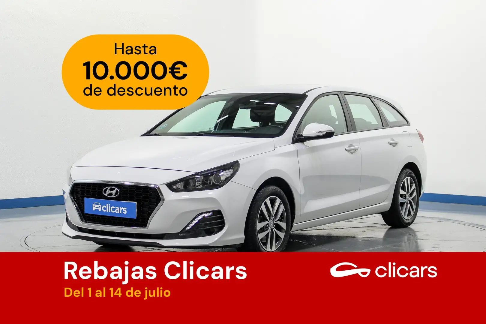 Hyundai i30 CW 1.6CRDi Klass 116 Blanco - 1