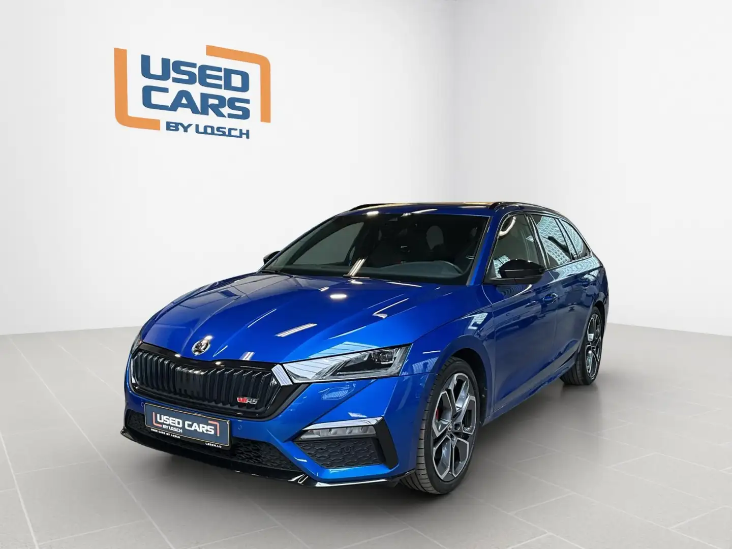 Skoda Octavia Combi+RS+AHK+Navi Bleu - 1