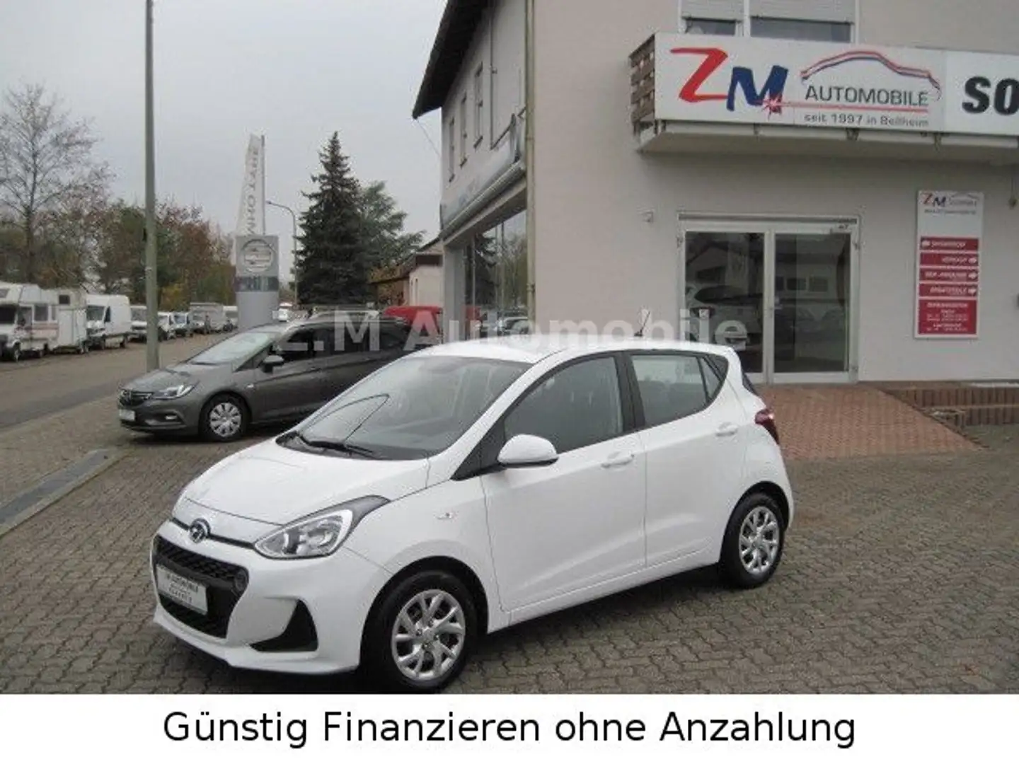 Hyundai i10 Trend*Sitzheiz.-*Klima*1.Hand*Euro6*Tempomat Fehér - 1
