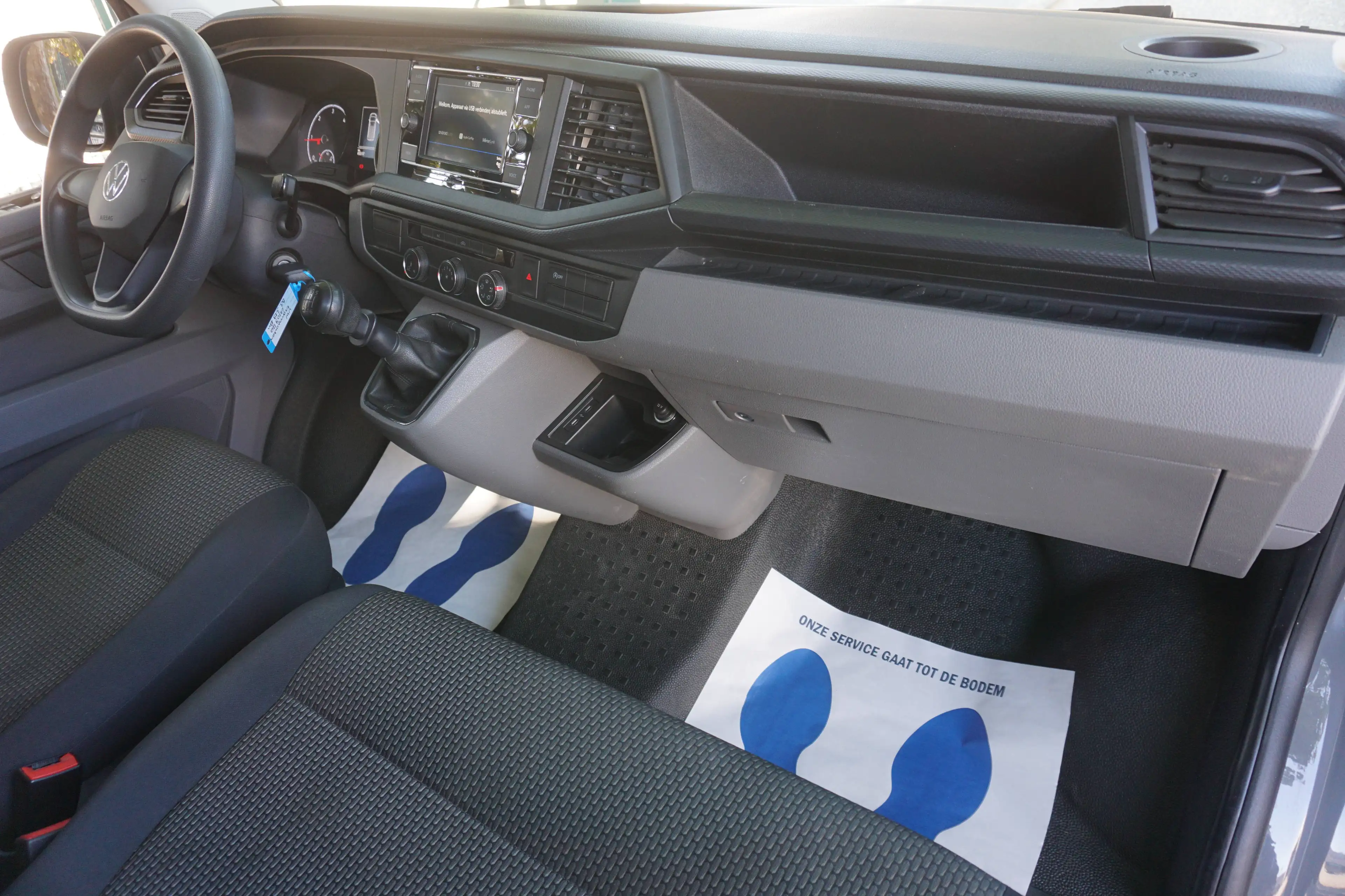 Volkswagen T6.1 Transporter 2.0 TDi SCR BMT Airco- 3 Zit-Multimedia-150pk-83dkm-Trekhaak-Garantie — photo 9