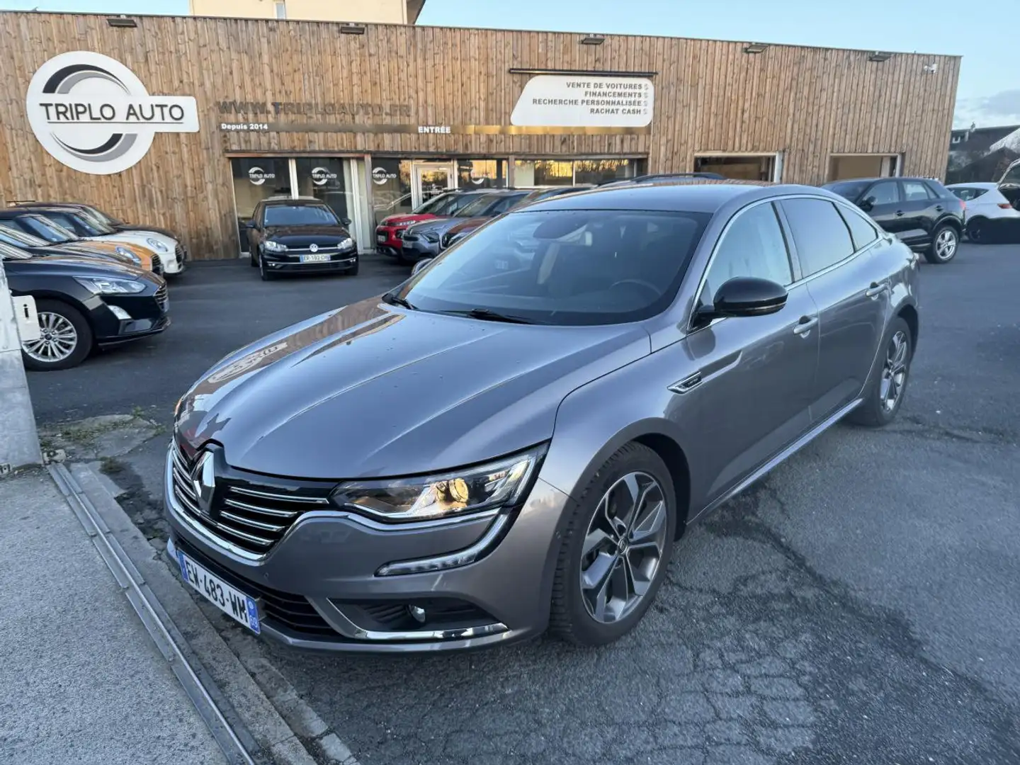 Renault Talisman 1.6 Energy dCi - 130 Limited Gps + clim + camera AR Gris - 1