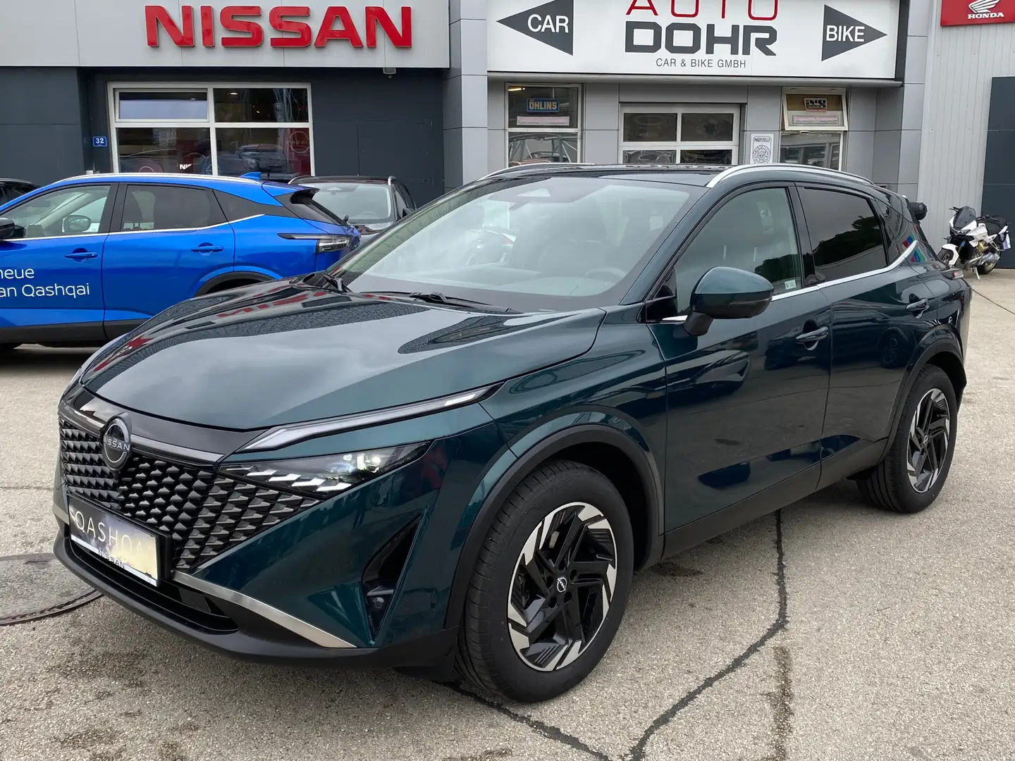 Nissan Qashqai Qashqai 1,3 DIG-T MHEV 4x4 N-Connecta Xtronic Grün - 2