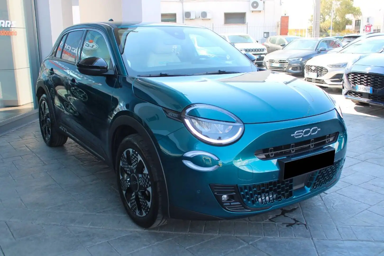 Fiat 600 1.2 hybrid La Prima 110cv auto Con CARPLAY Bleu - 2