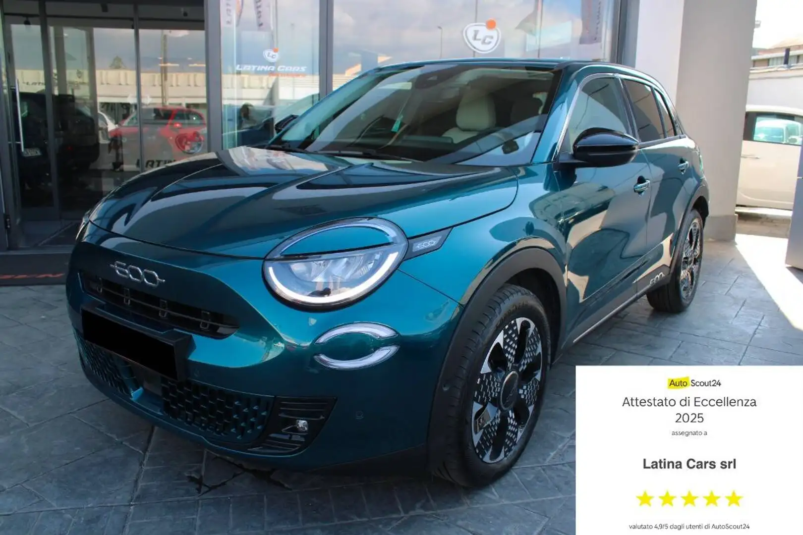 Fiat 600 1.2 hybrid La Prima 110cv auto Con CARPLAY Bleu - 1