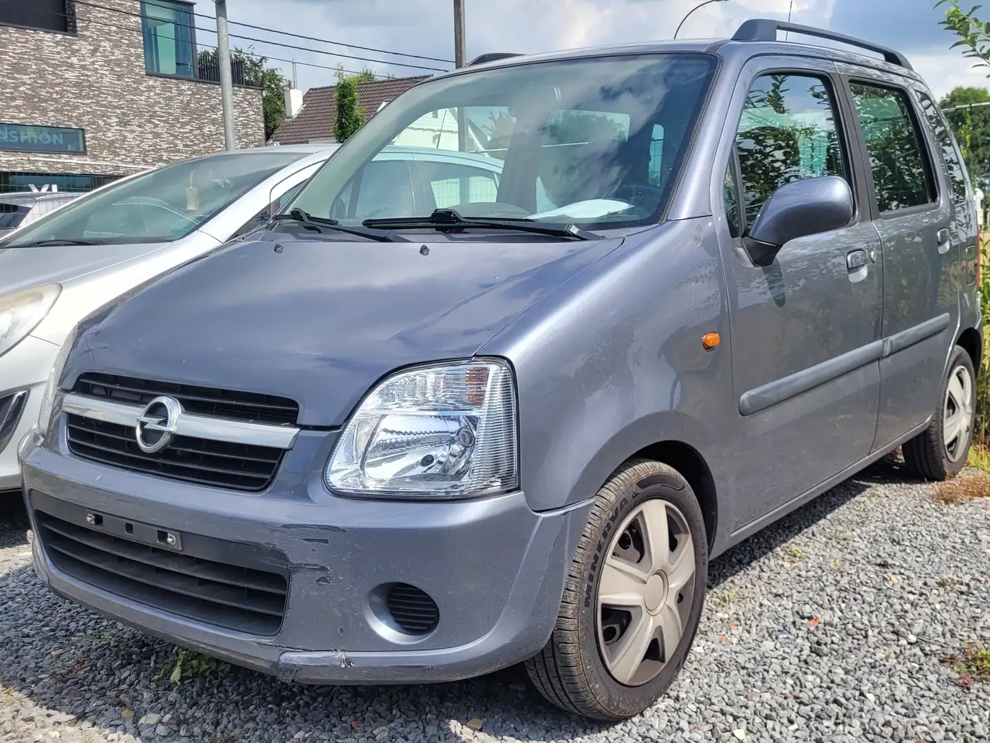 Opel Agila 1.2i AL GEKEURD ROOS FORM AIRCO euro 4 2007 Gris - 1