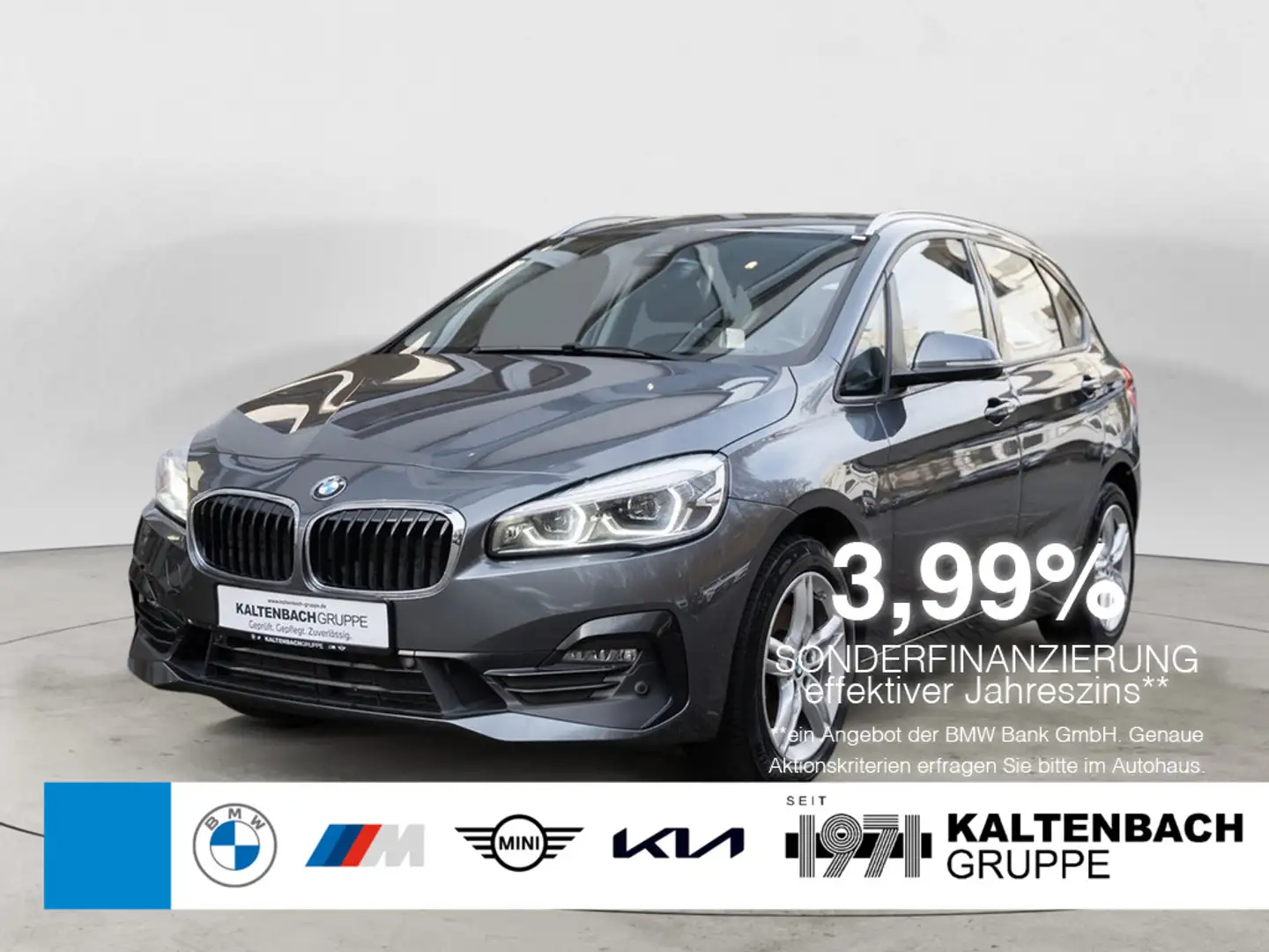 BMW 218 Active Tourer xDrive Sport Line PANO HUD Grau - 1