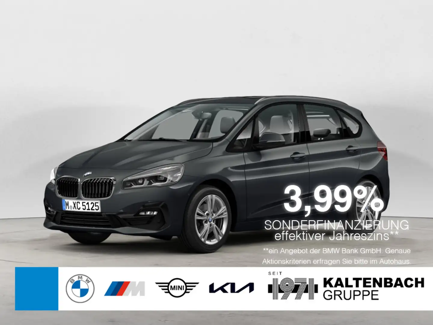 BMW 218 d Active Tourer xDrive Sport Line PANO HUD Grau - 1
