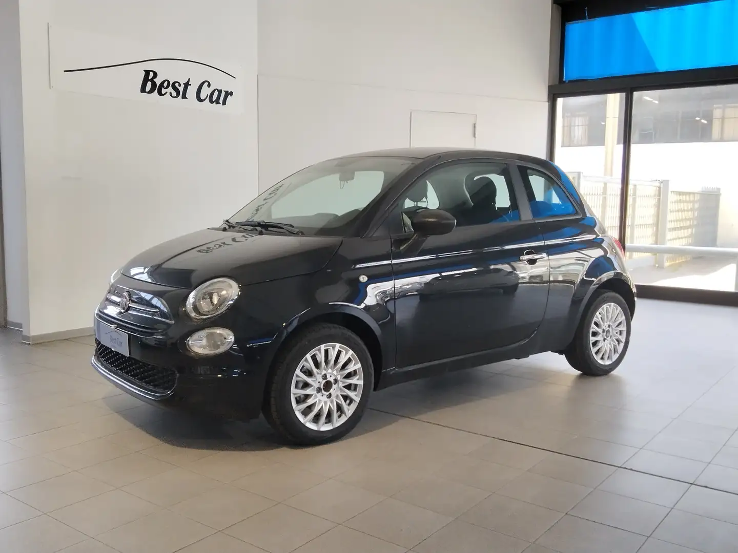 Fiat 500 1.0 Hybrid Klima & Sound Nero - 1