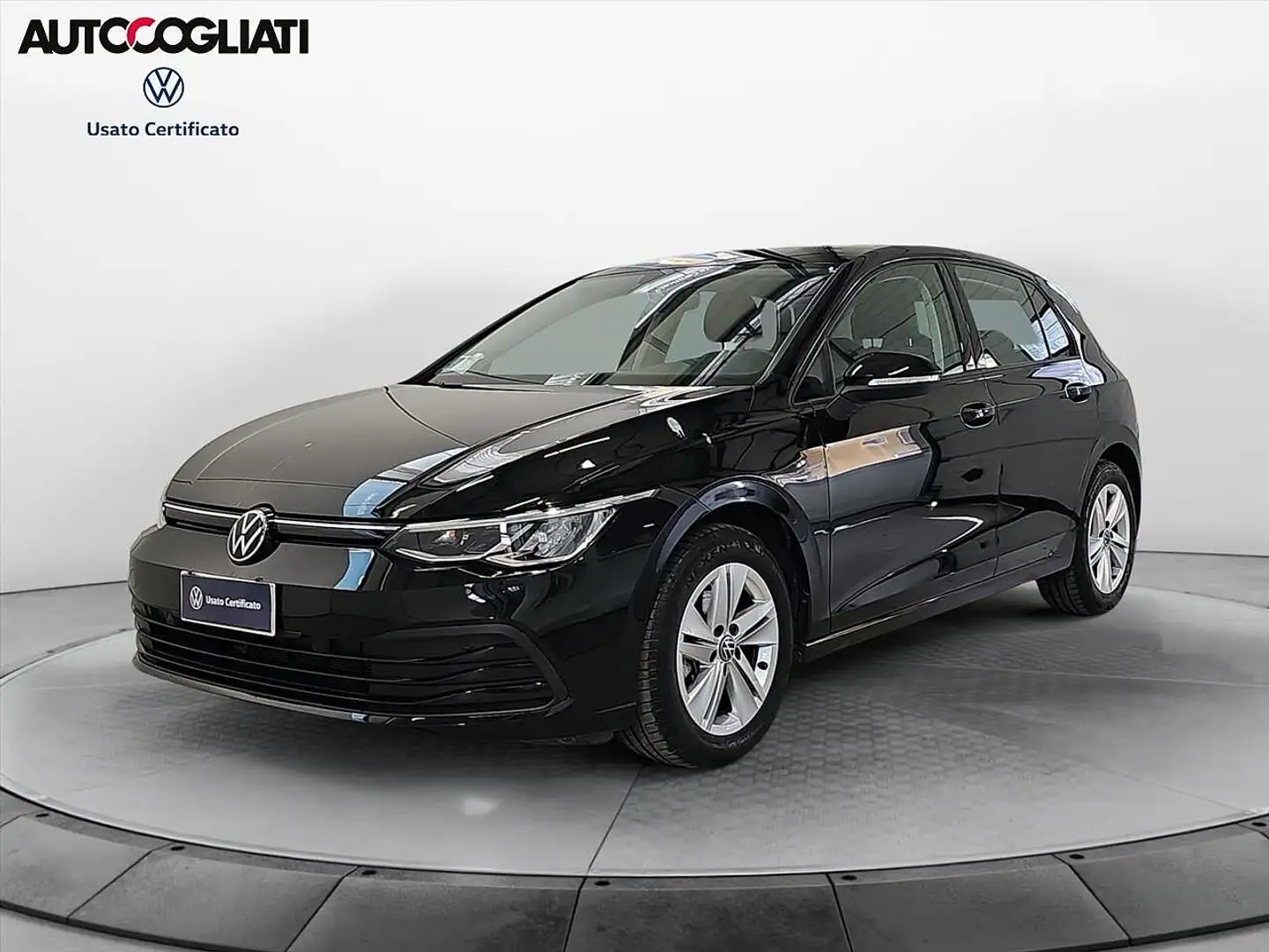 Volkswagen Golf 8 SERIE 2.0 TDI SCR LIFE DSG 115 CV Nero - 1