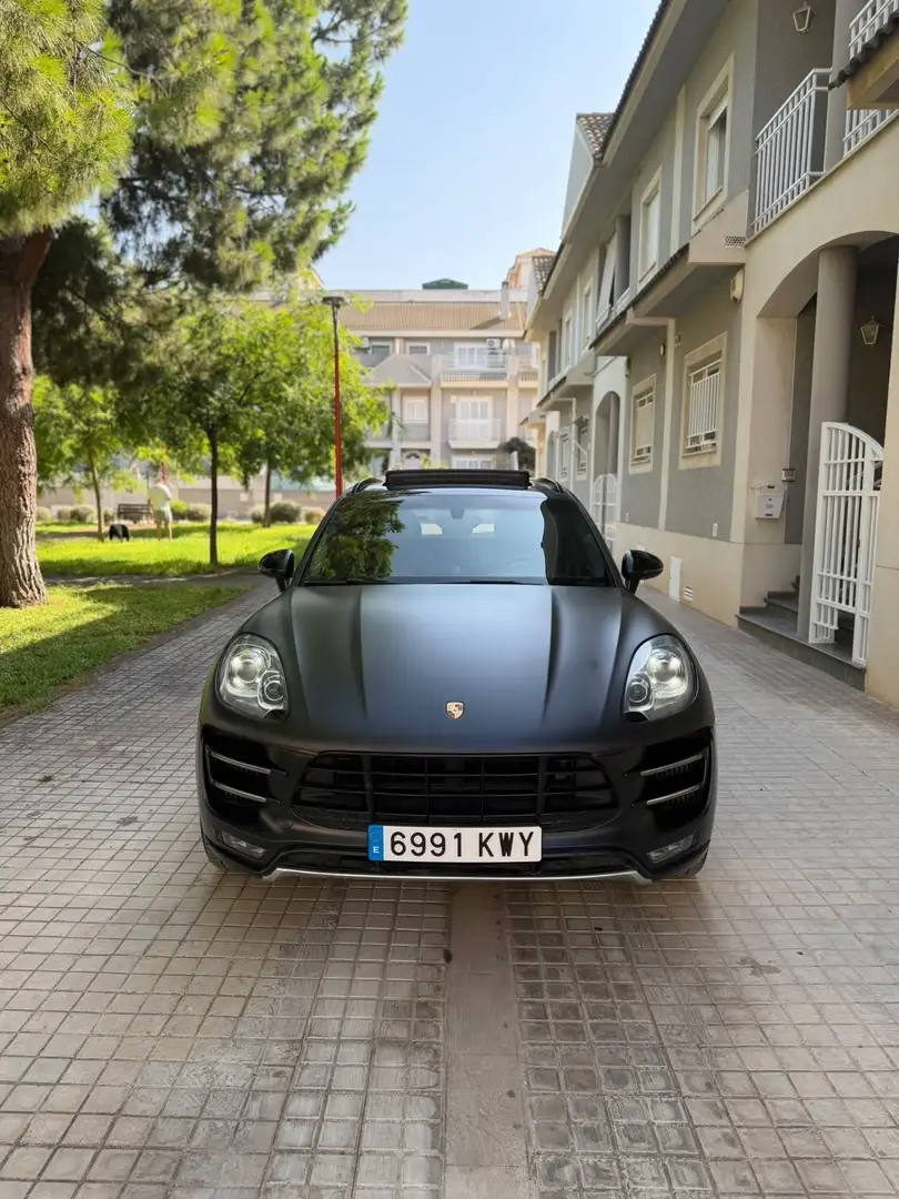 Porsche Macan Turbo Aut. Negro - 2