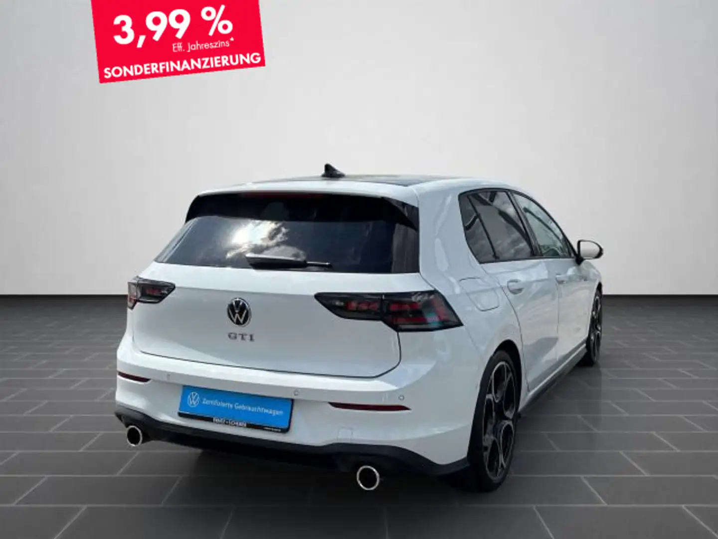Volkswagen Golf GTI Golf 2.0 TSI DSG GTI HuD+Pano+ACC+DCC+360°+19"+A Weiß - 2