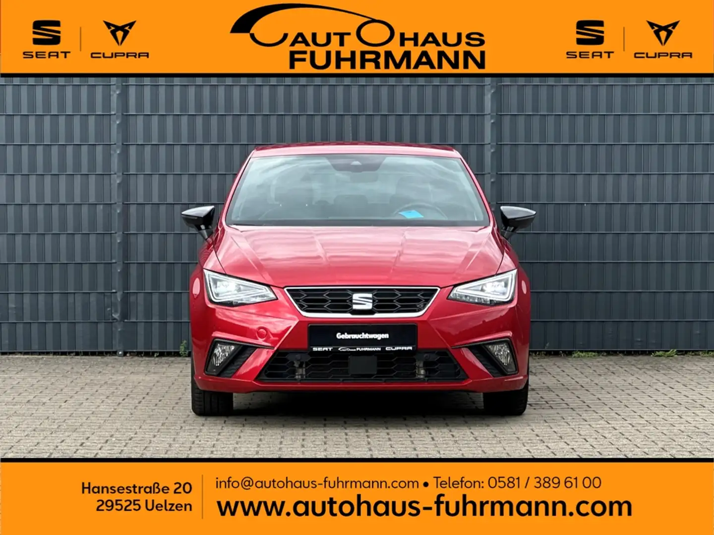 SEAT Ibiza FR 1.5 TSI DSG ALLWETTER/LED/NAV/SHZ/RFK Rouge - 2