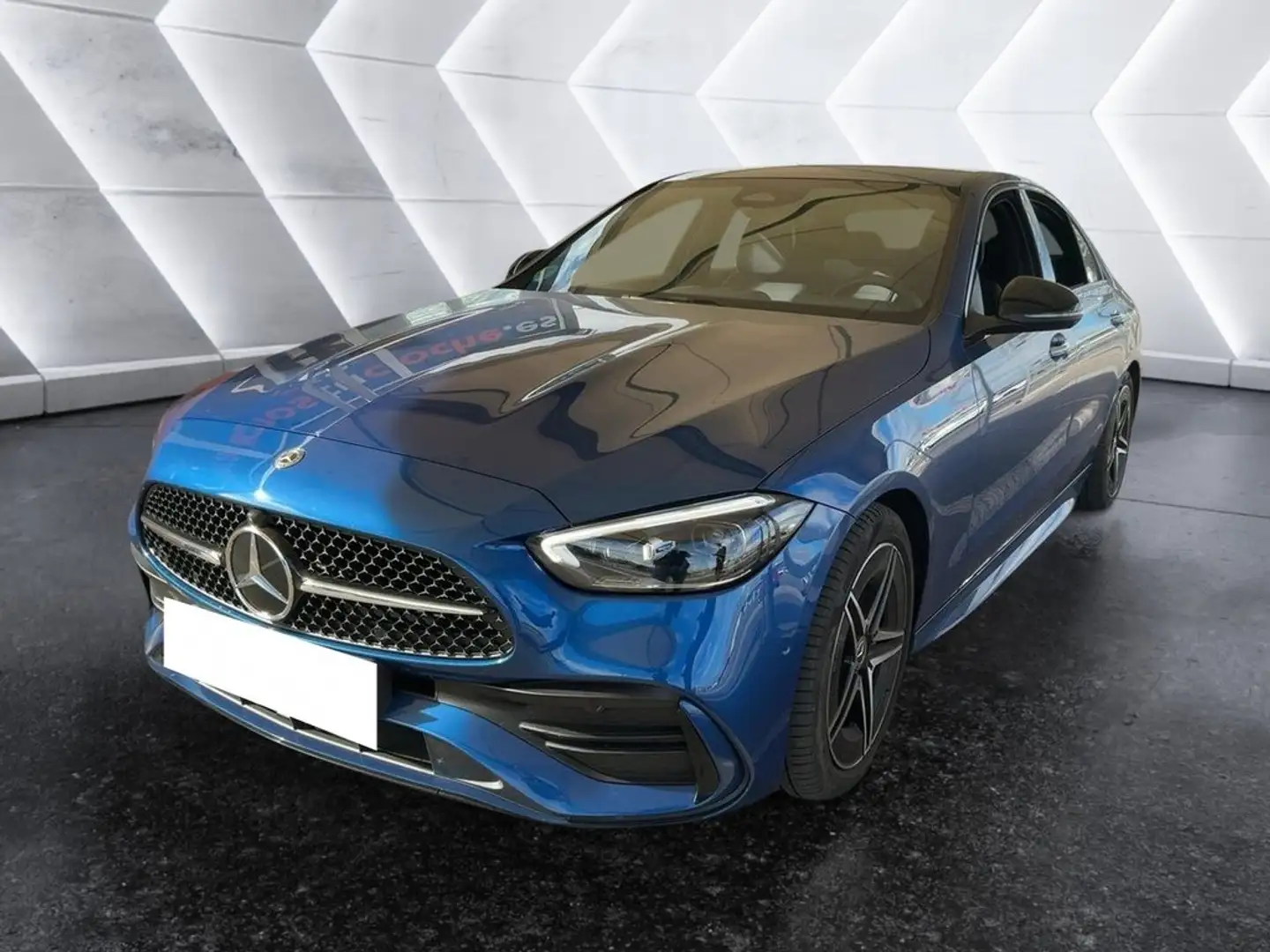 Mercedes-Benz C 200 Bleu - 1