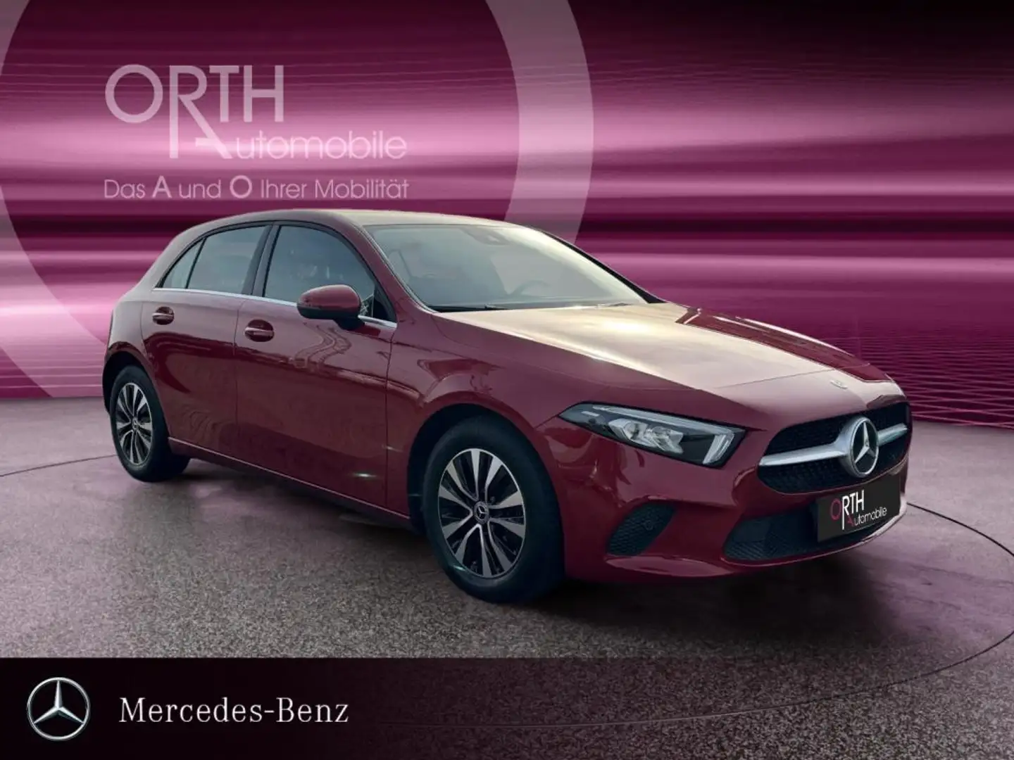 Mercedes-Benz A 180 d Kompakt NAVI APPLE SHZ KLIMAAUT LED PDC Rouge - 2