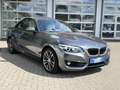 BMW 218 i Cabrio SportLine LED KAMERA Navi Leder AHK Grau - thumbnail 9