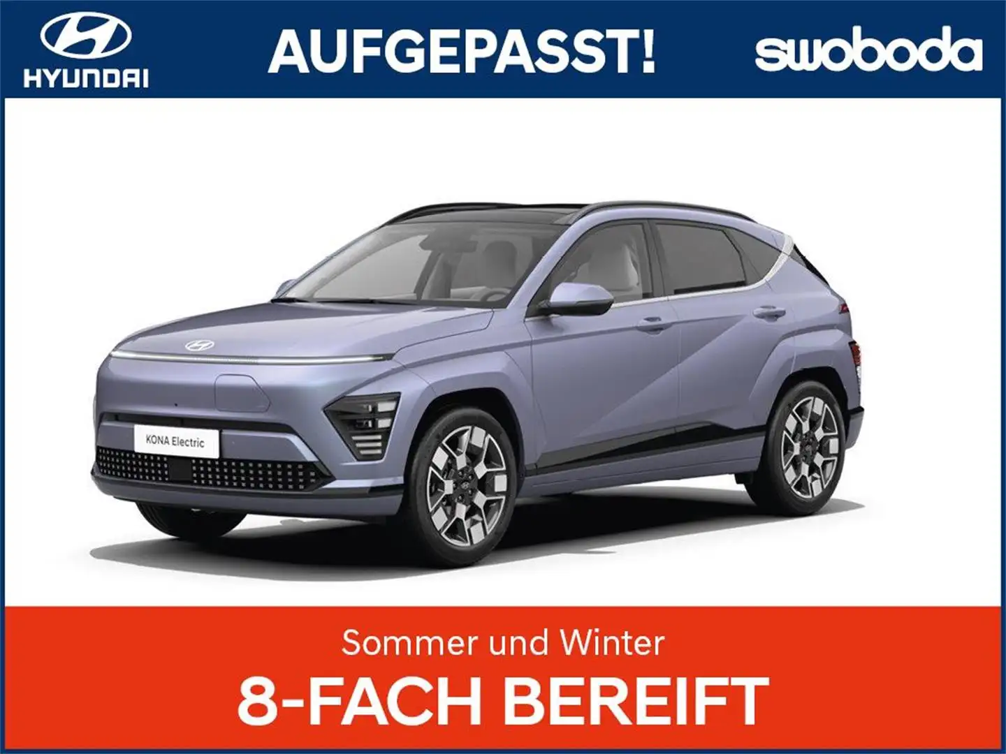 Hyundai KONA EV (SX2) Smart Line 64,8 kWh k7es2-P20-O20 Blau - 1