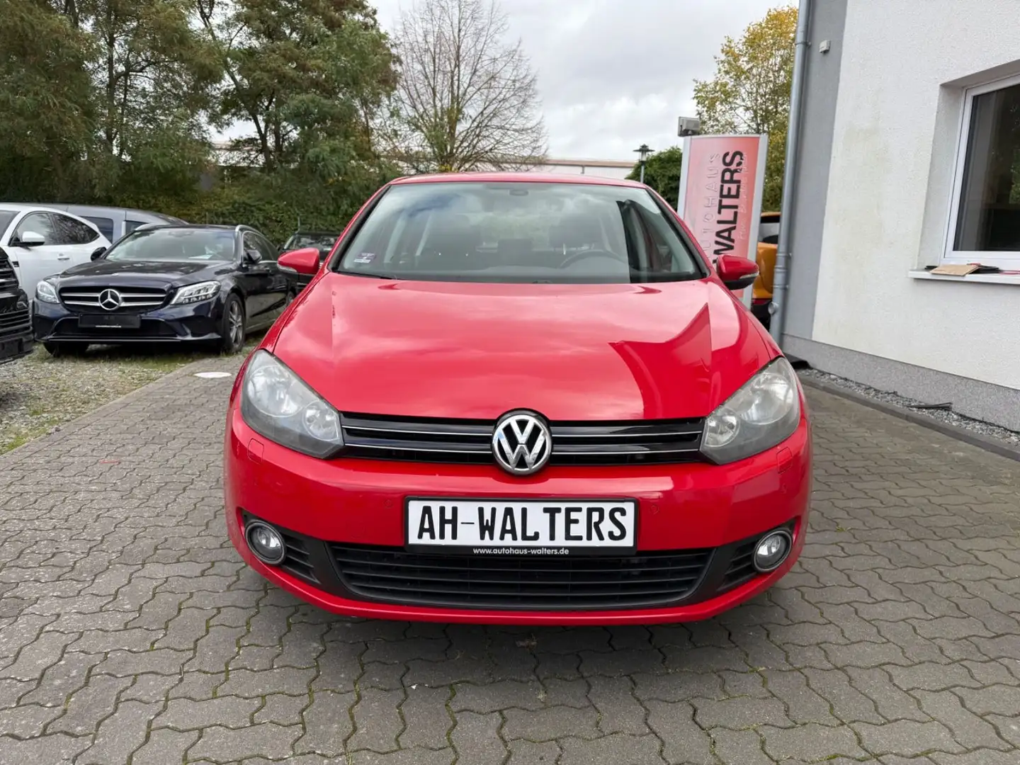 Volkswagen Golf VI Team=TÜV Neu-Tempomat-Sitzheiz-Klima= Rot - 2