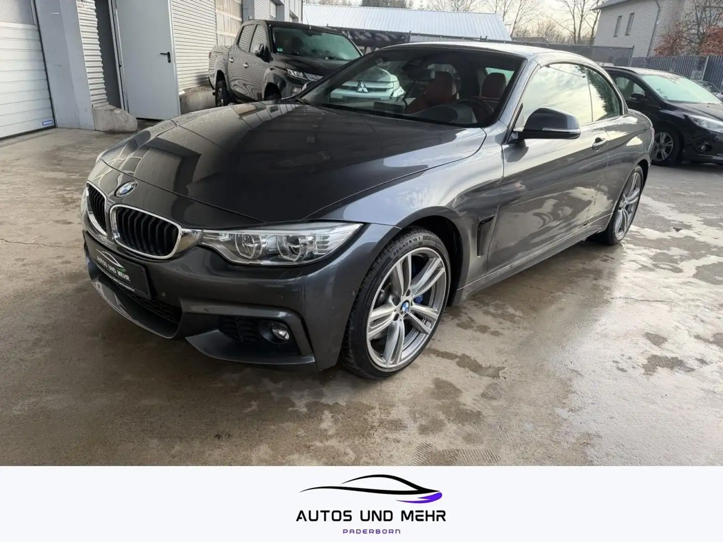 BMW 435 4 Cabrio 435 i xDrive Klima Navi Leder Gris - 1