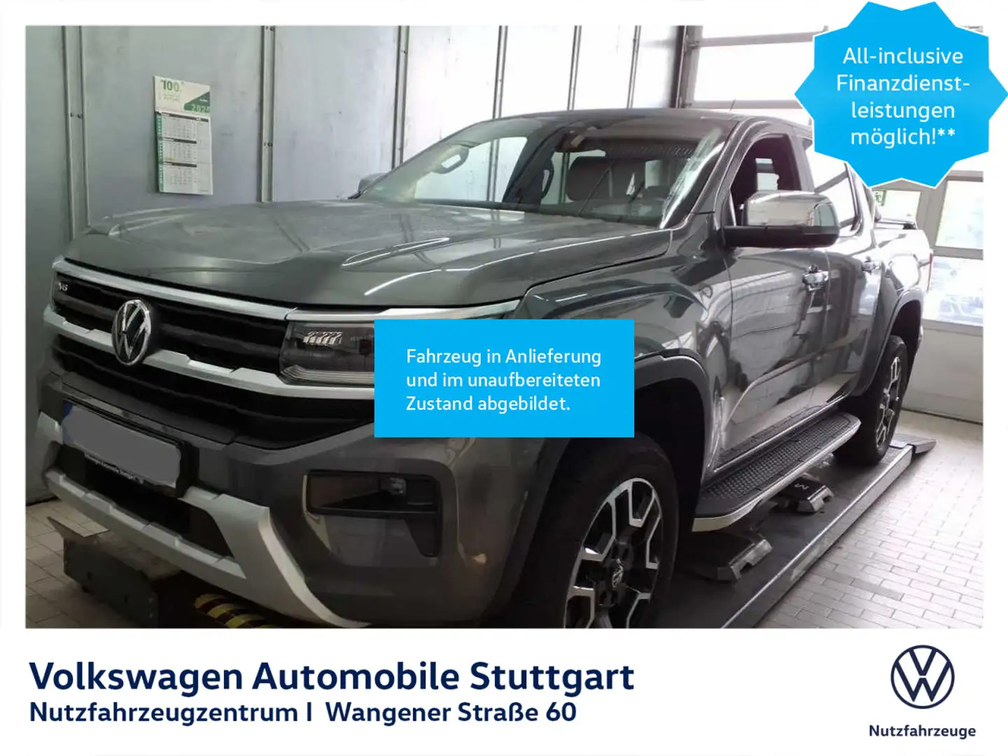 Volkswagen Amarok Style V6  3.0 TDI Euro 6d ISC FCM AHK Grau - 1