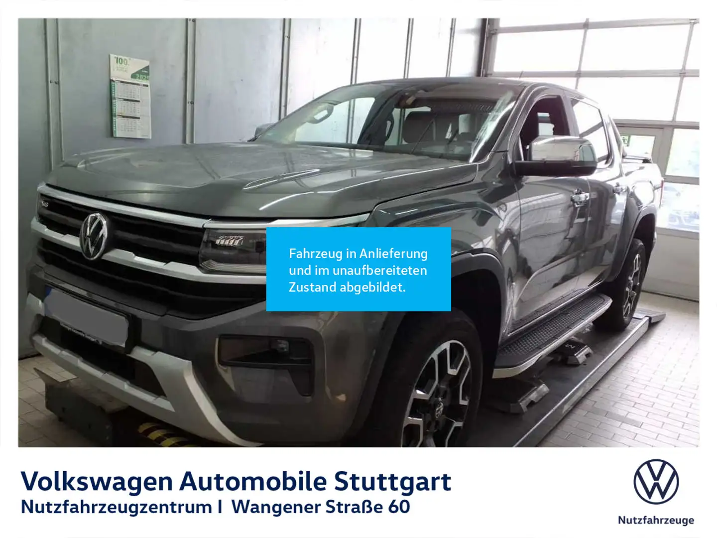 Volkswagen Amarok Style V6  3.0 TDI Euro 6d ISC FCM AHK Grau - 2