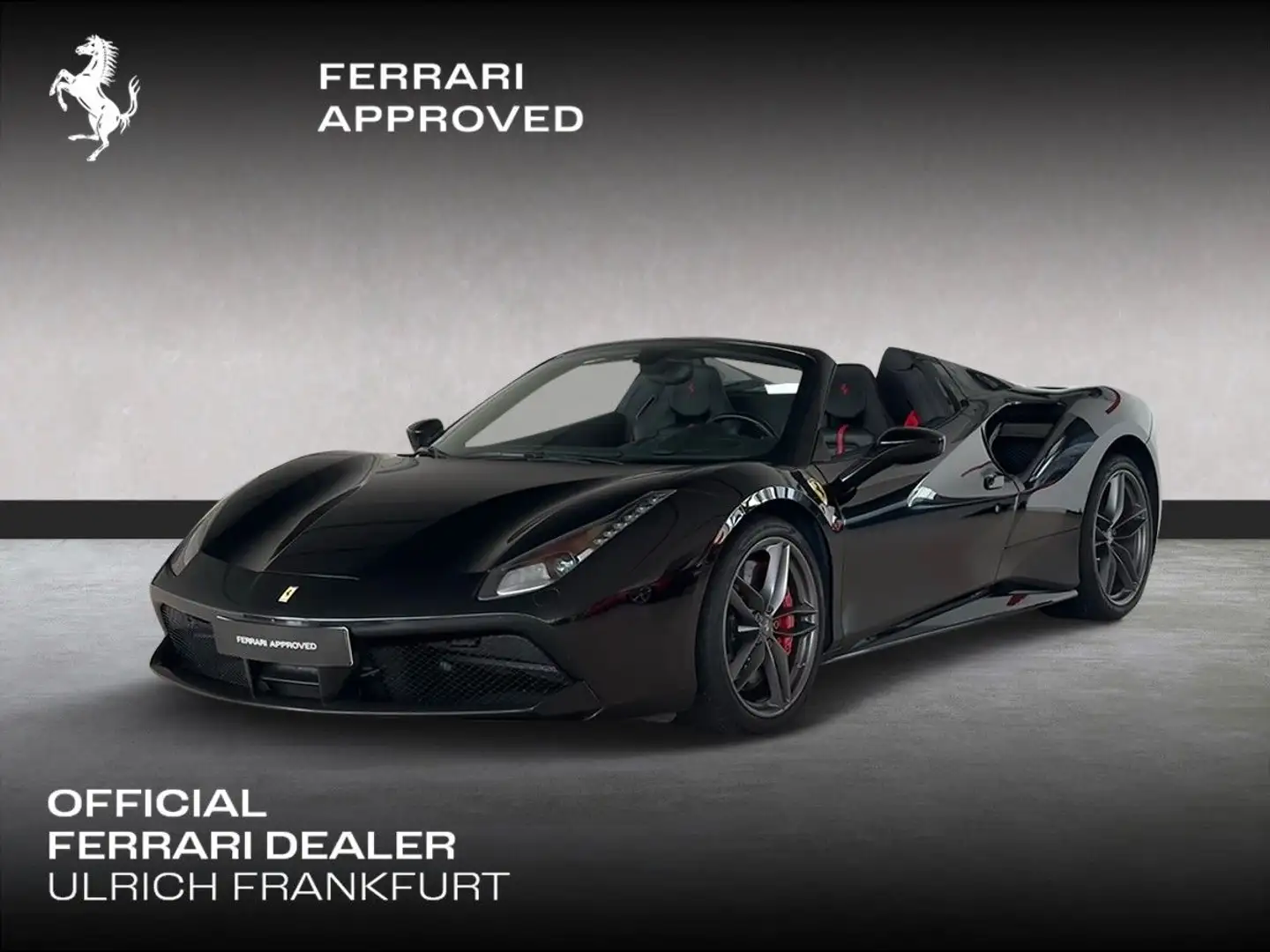 Ferrari 488 ***Ferrari Frankfurt*** Schwarz - 1