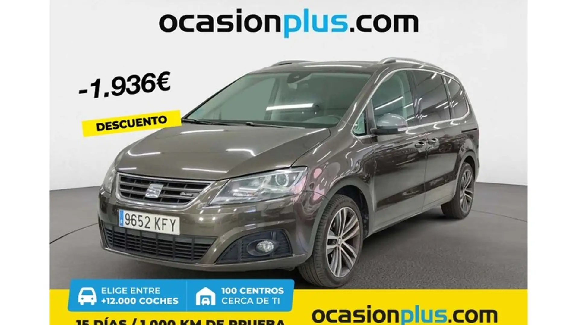 SEAT Alhambra 2.0TDI CR S&S Style Adv. 4D DSG 184 Marrón - 1