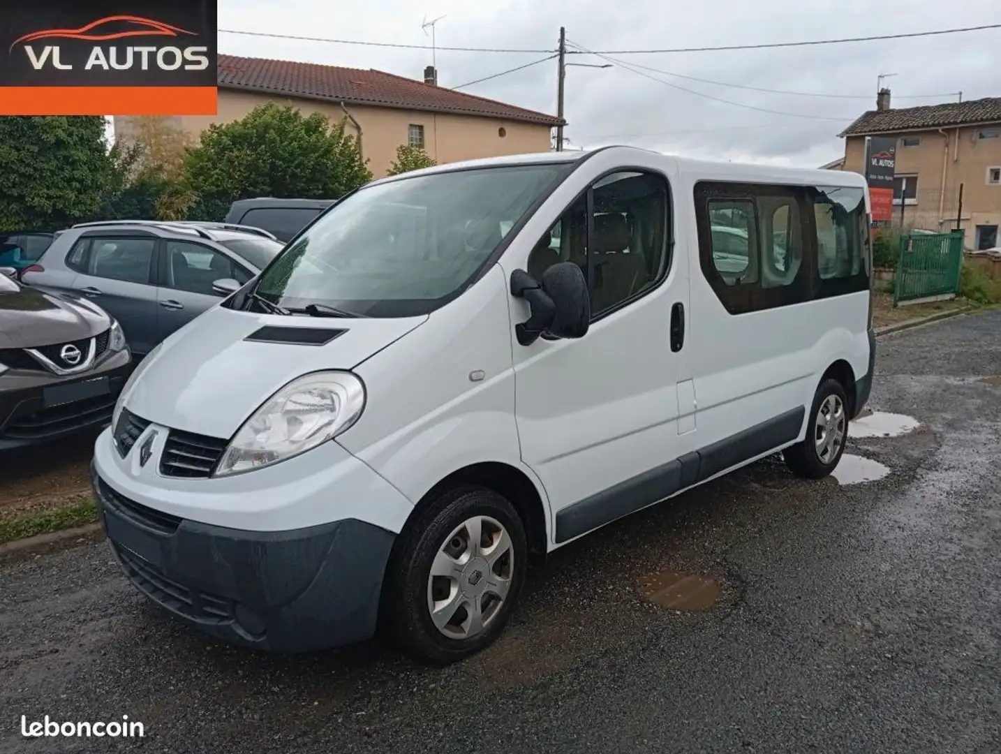 Renault Trafic Ce II 9 places 2.0 DCI 115cv Année 2007 Blanc - 2