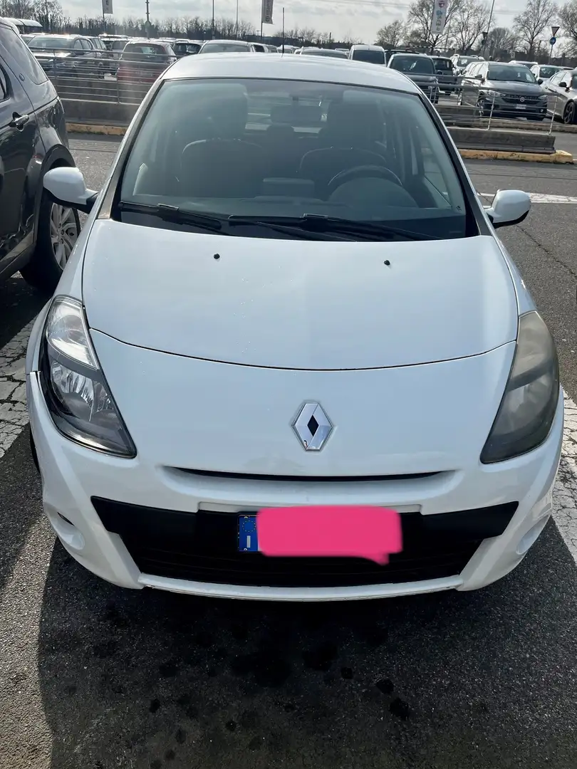 Renault Clio Clio+III+2009+5p+1.2+16v+Dynamique+Gpl Bianco - 1