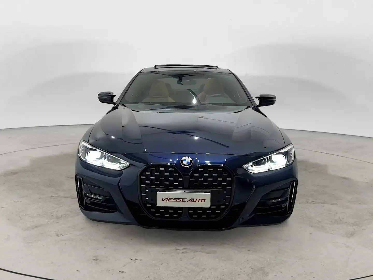 BMW 420 420d Coupe mhev 48V xdrive Msport auto Blau - 2