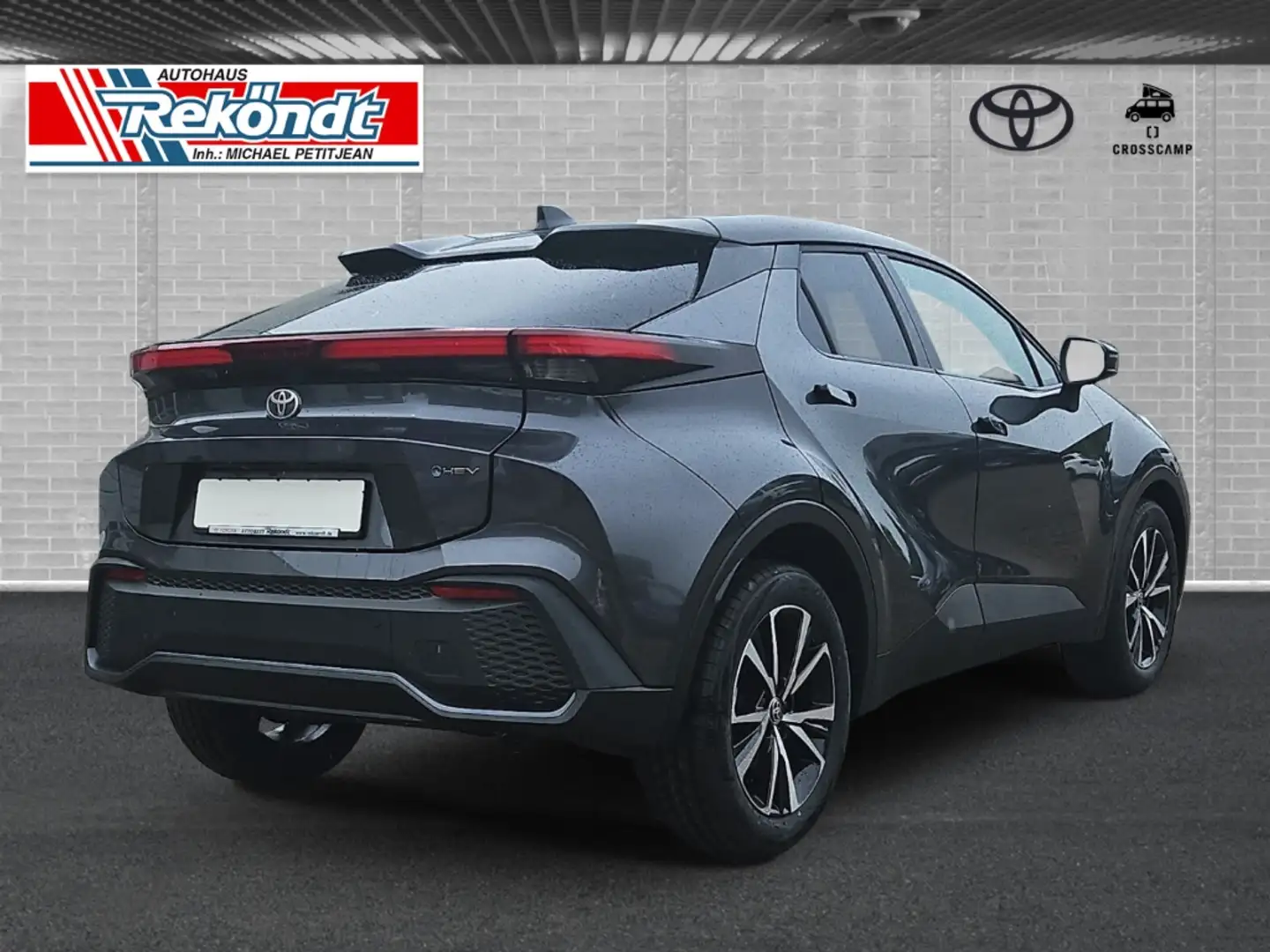 Toyota C-HR 2.0 Hybrid Team Deutschland ACC RFK SHZ LHZ NAVI P Gris - 2