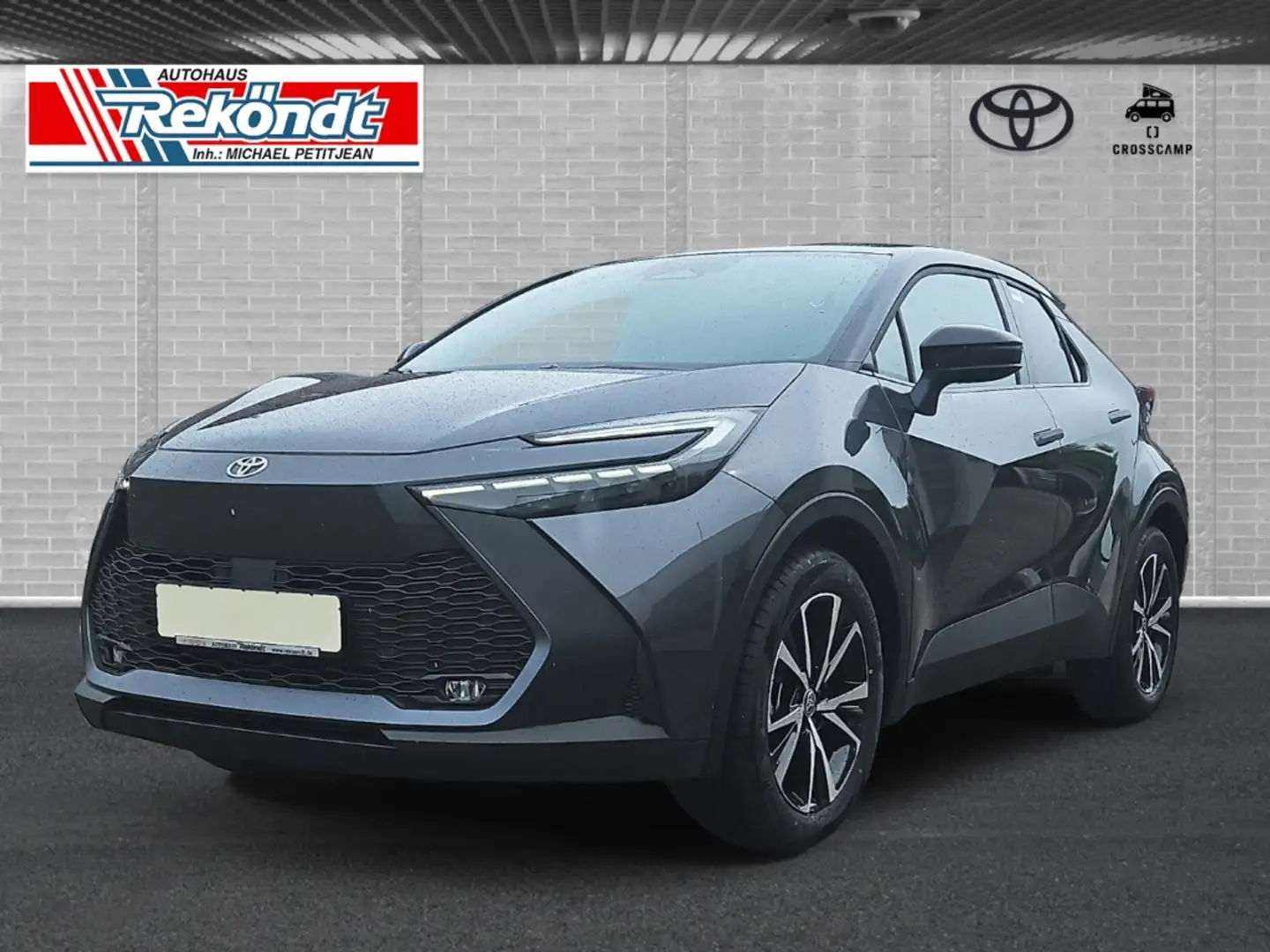 Toyota C-HR 2.0 Hybrid Team Deutschland ACC RFK SHZ LHZ NAVI P Gris - 1