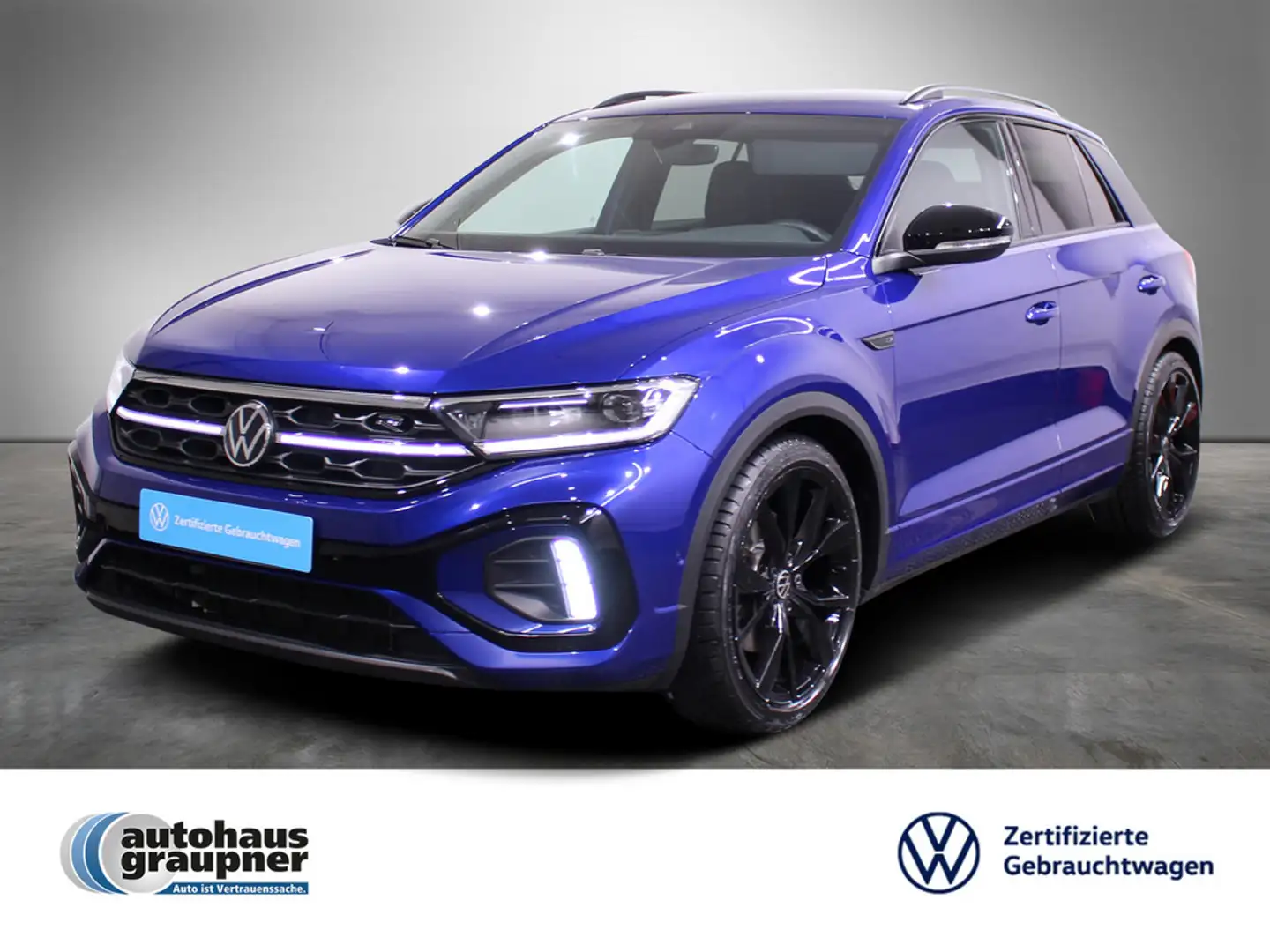 Volkswagen T-Roc 1.0 l TSI R-Line KAMERA ACC STANDHZ LED Blauw - 1