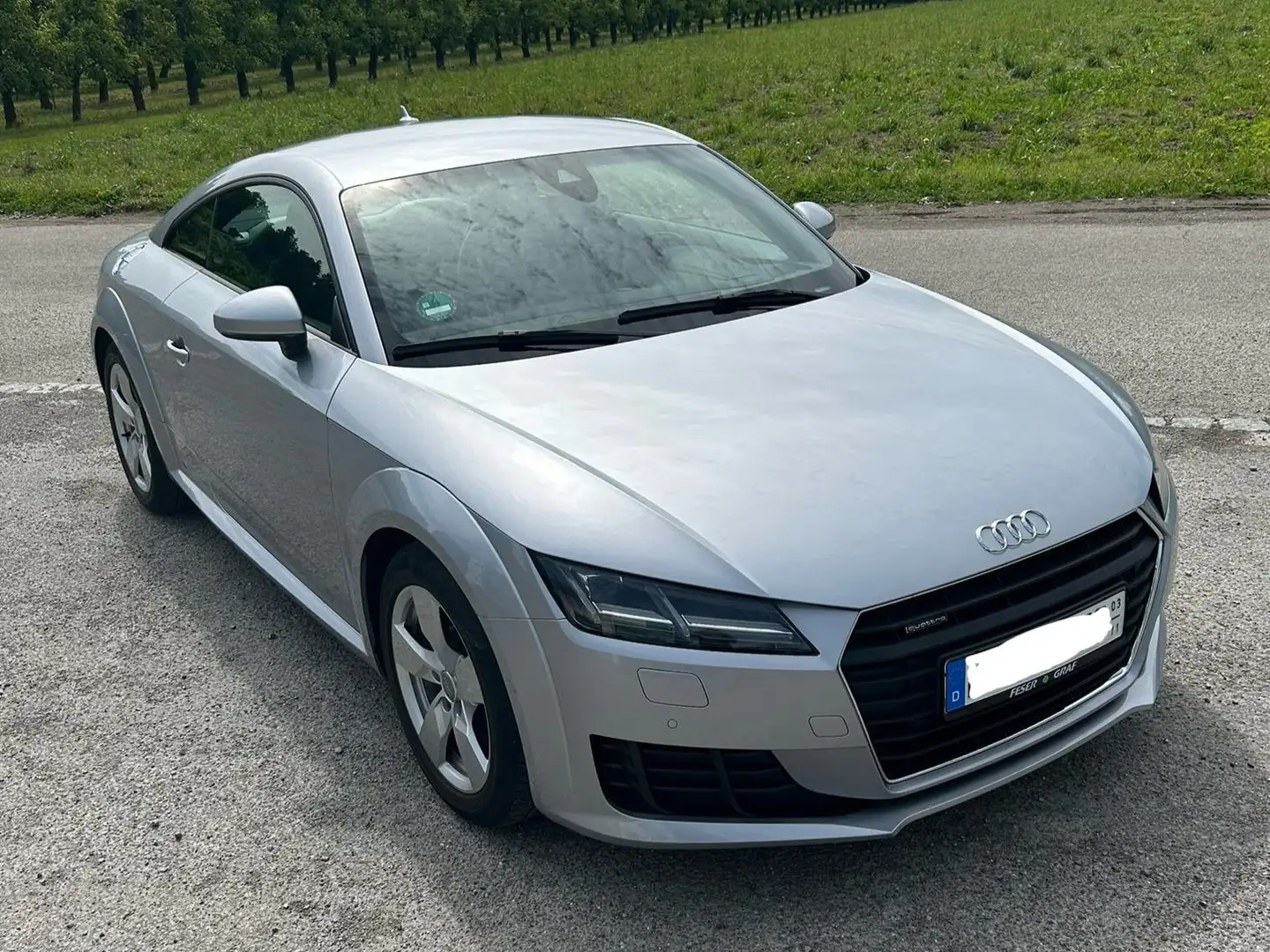 Audi TT TT Coupe 2.0 TFSI quattro S tronic Silber - 2