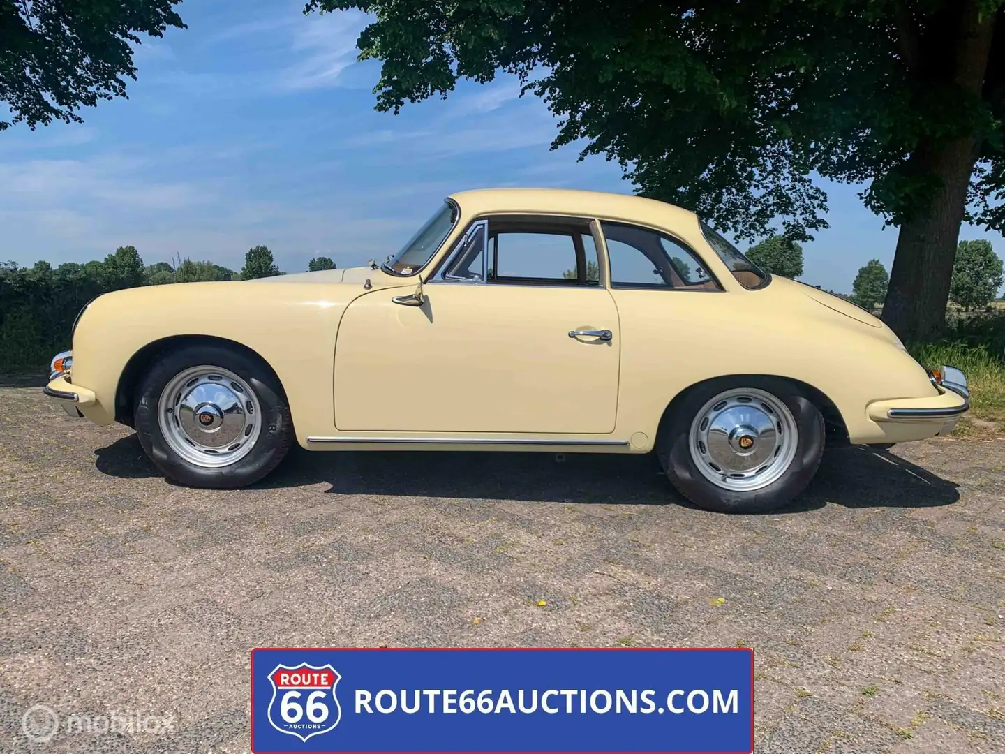 Porsche 356 Notchback Coupe Wit - 2