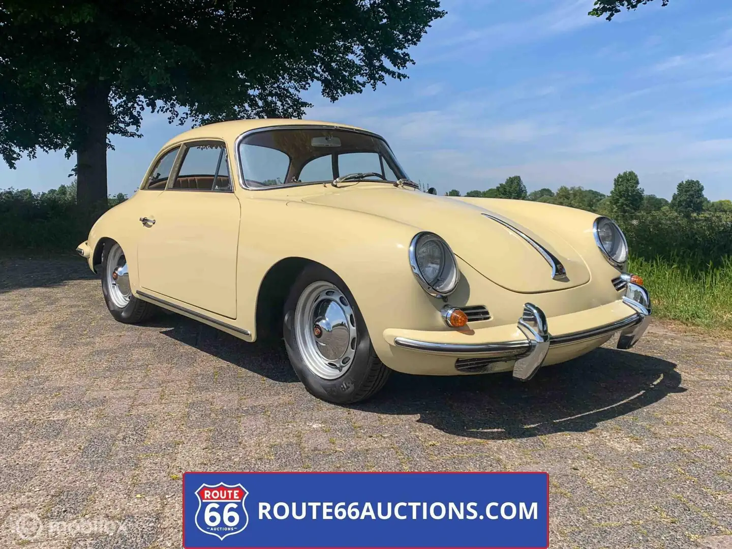 Porsche 356 Notchback Coupe Wit - 1